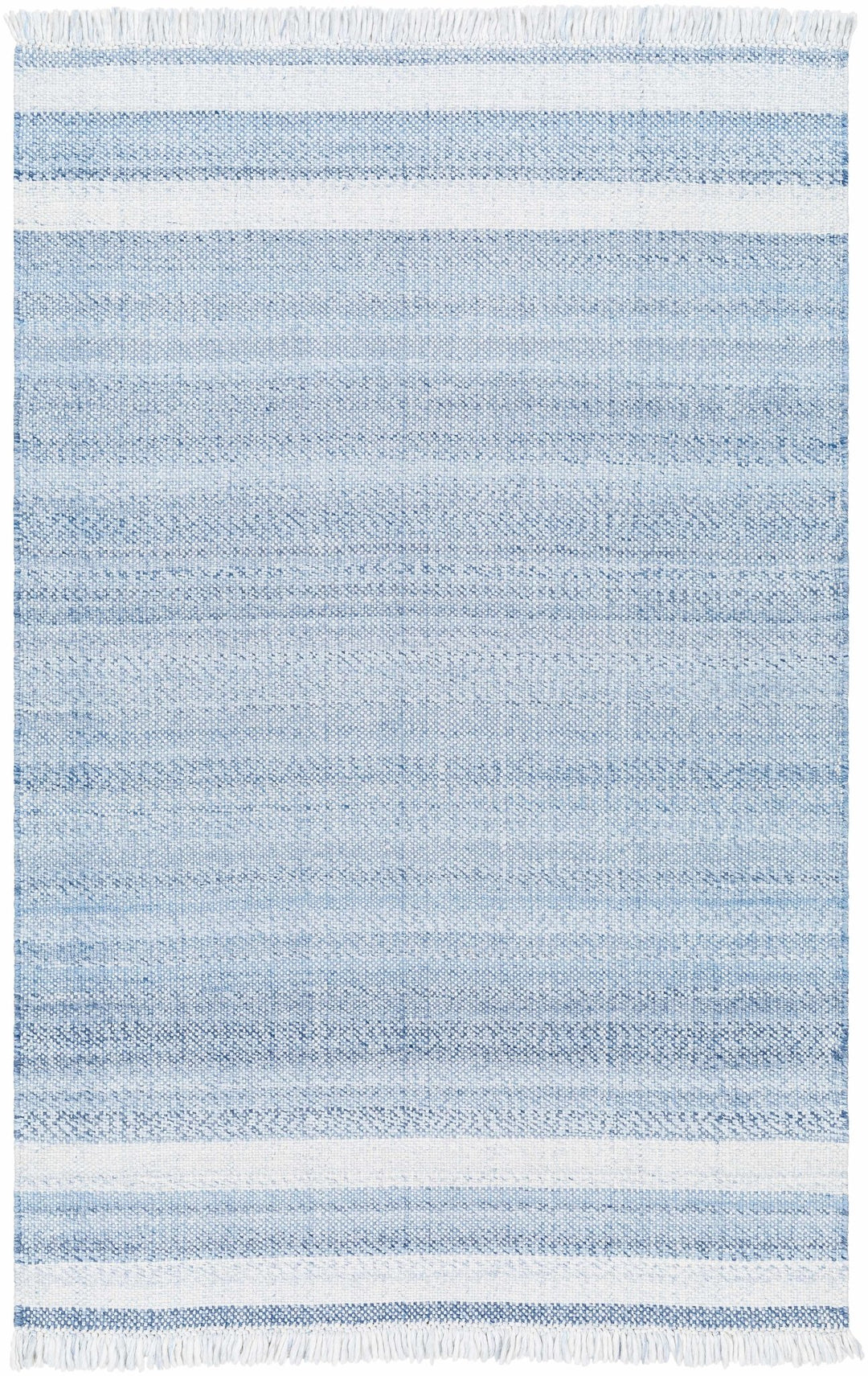 Loic Blue Contemporary Style Hand Woven Area Rug - The Rug Decor