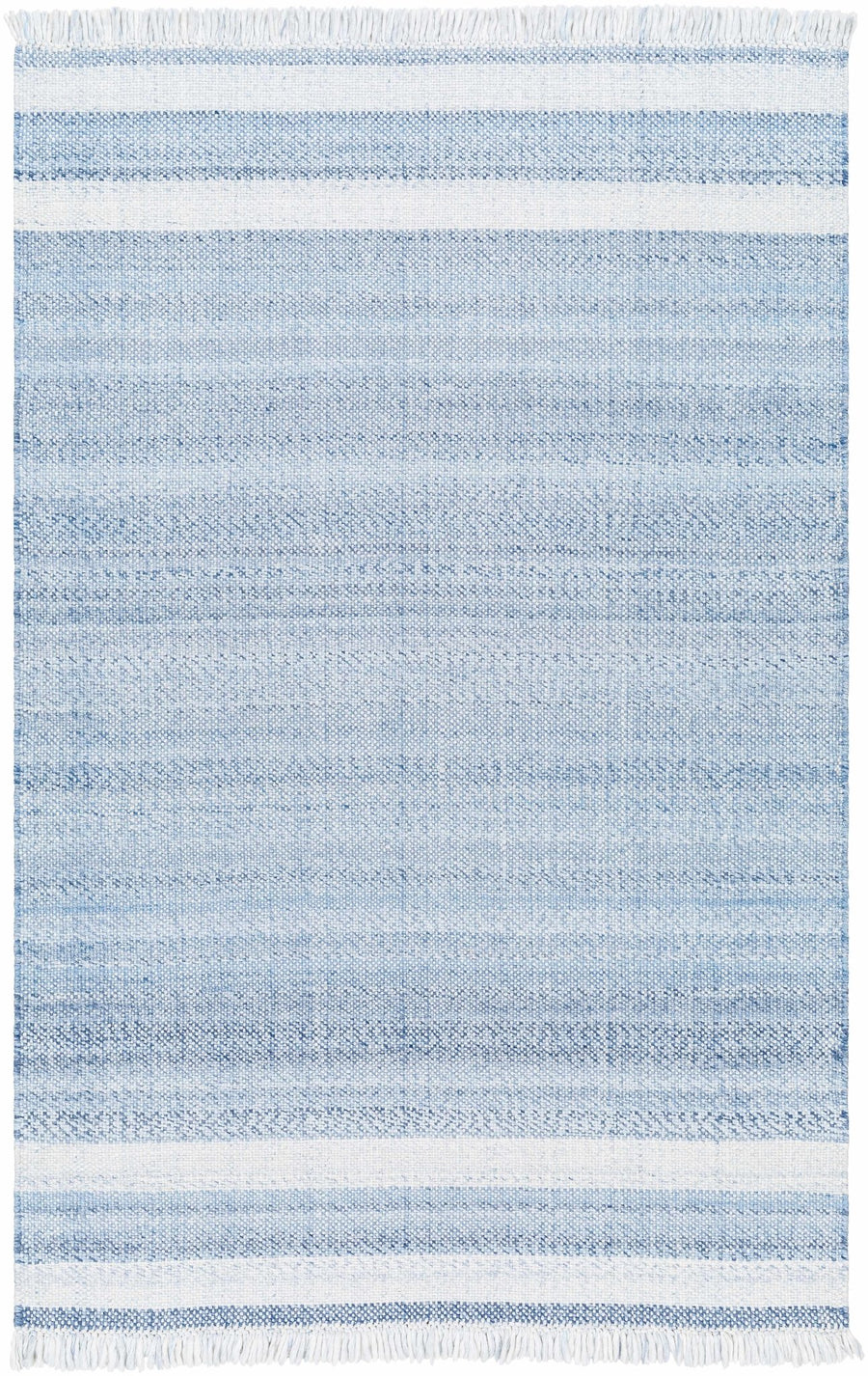 Loic Blue Contemporary Style Hand Woven Area Rug - The Rug Decor