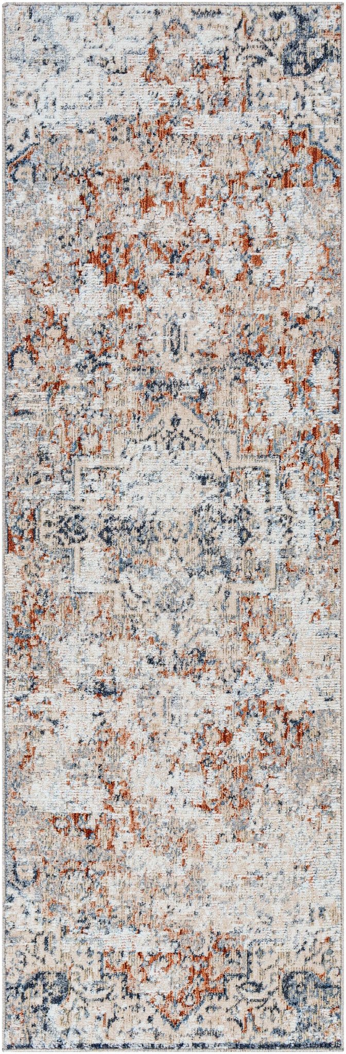 Loughrea Traditional Style Ivory And Brown Area Rug - The Rug Decor