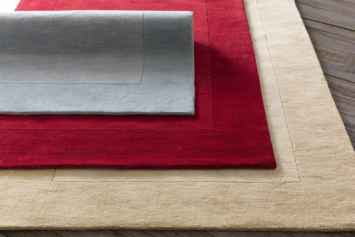 Lowmansville Rust Modern Style Hand Loomed Area Rug - The Rug Decor