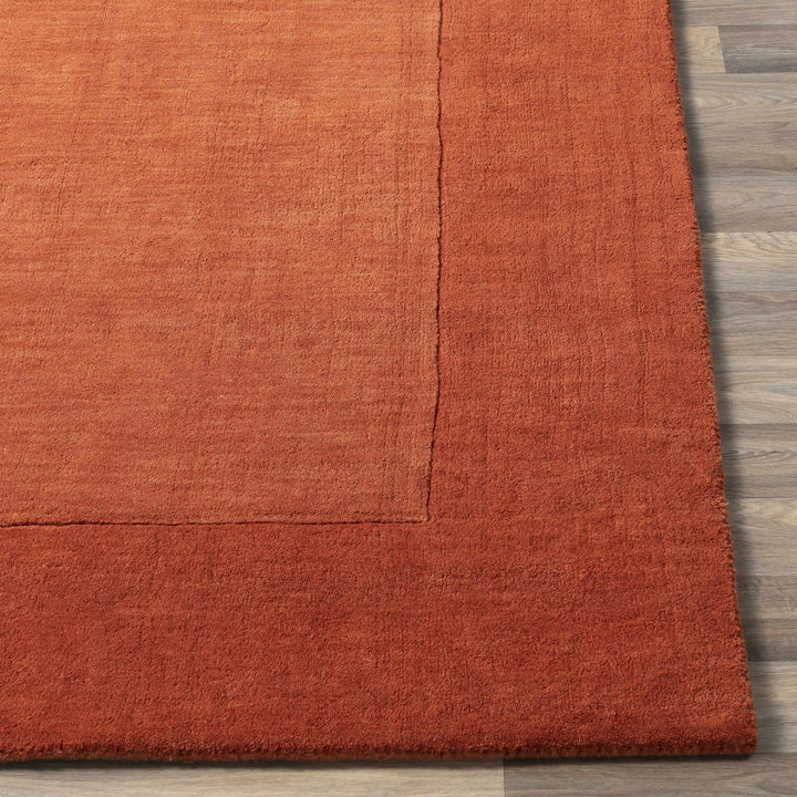 Lowmansville Rust Modern Style Hand Loomed Area Rug - The Rug Decor