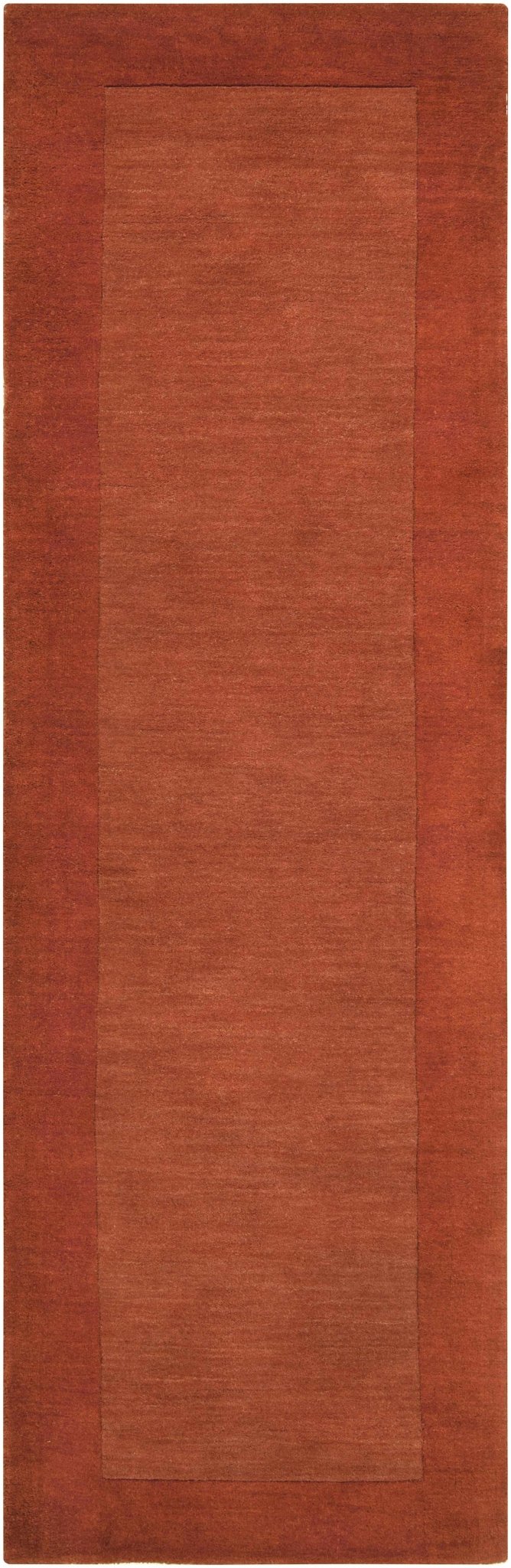 Lowmansville Rust Modern Style Hand Loomed Area Rug - The Rug Decor