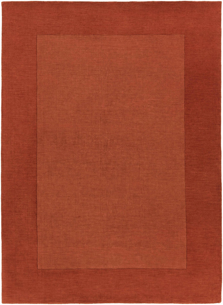 Lowmansville Rust Modern Style Hand Loomed Area Rug - The Rug Decor