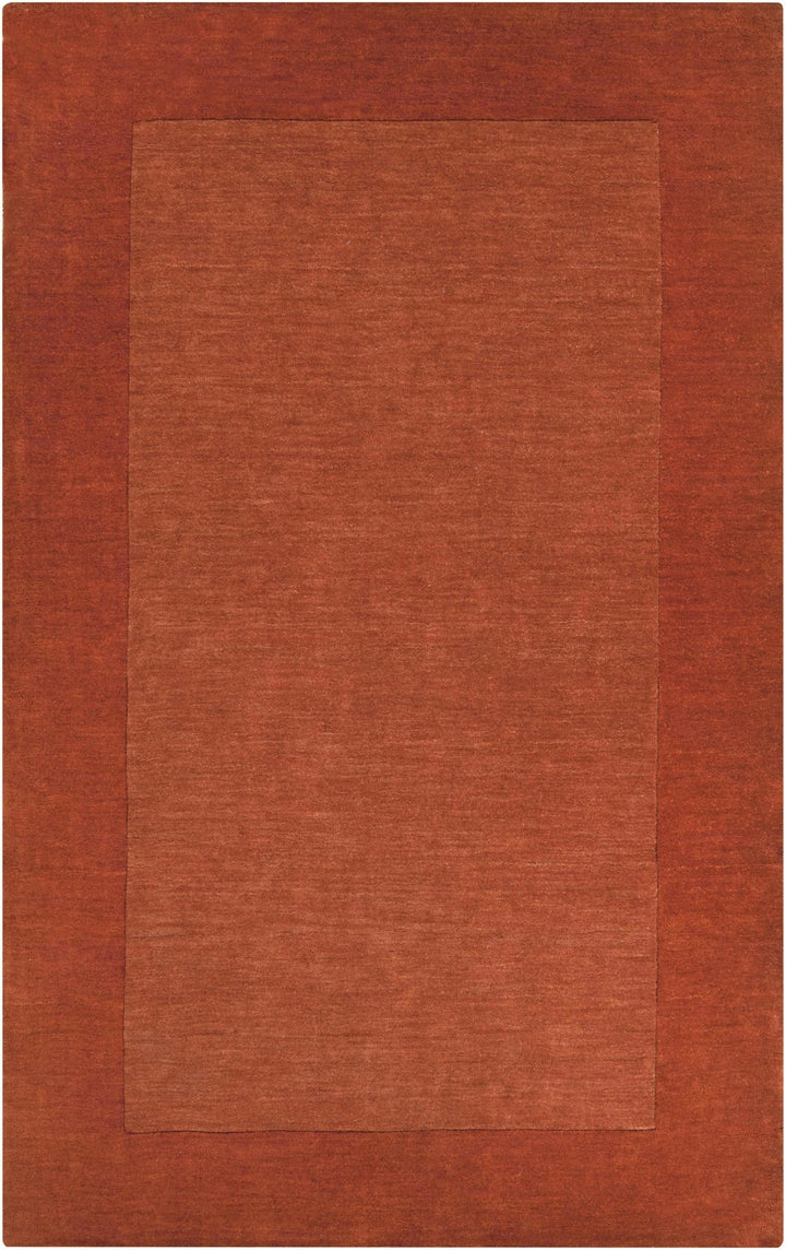 Lowmansville Rust Modern Style Hand Loomed Area Rug - The Rug Decor