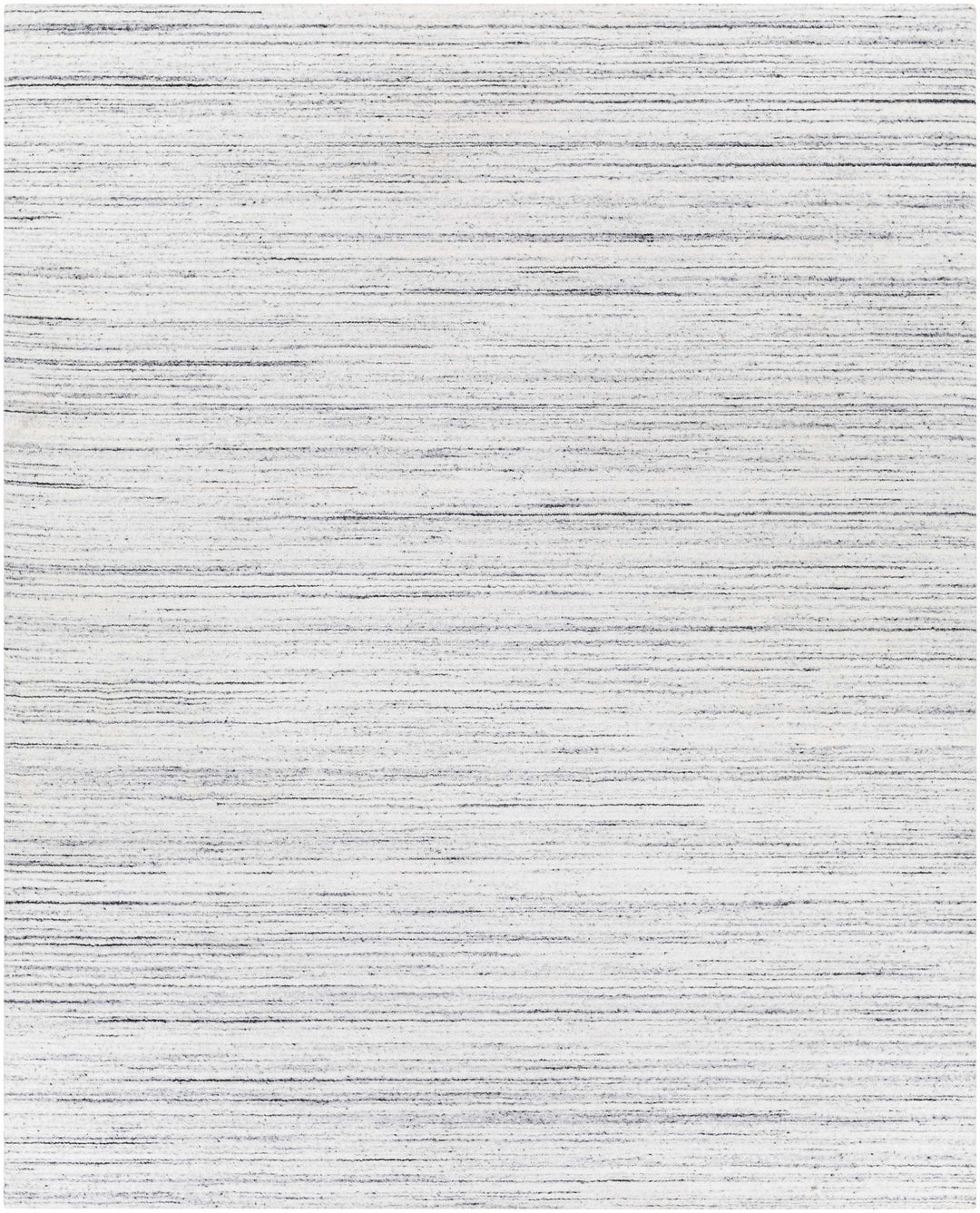 Lubigan Modern Abstract Design Silver And Ivory Area Rug