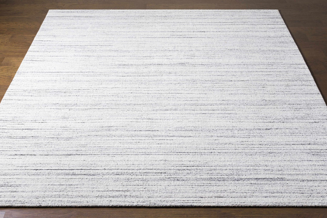 Lubigan Modern Abstract Design Silver And Ivory Area Rug - The Rug Decor