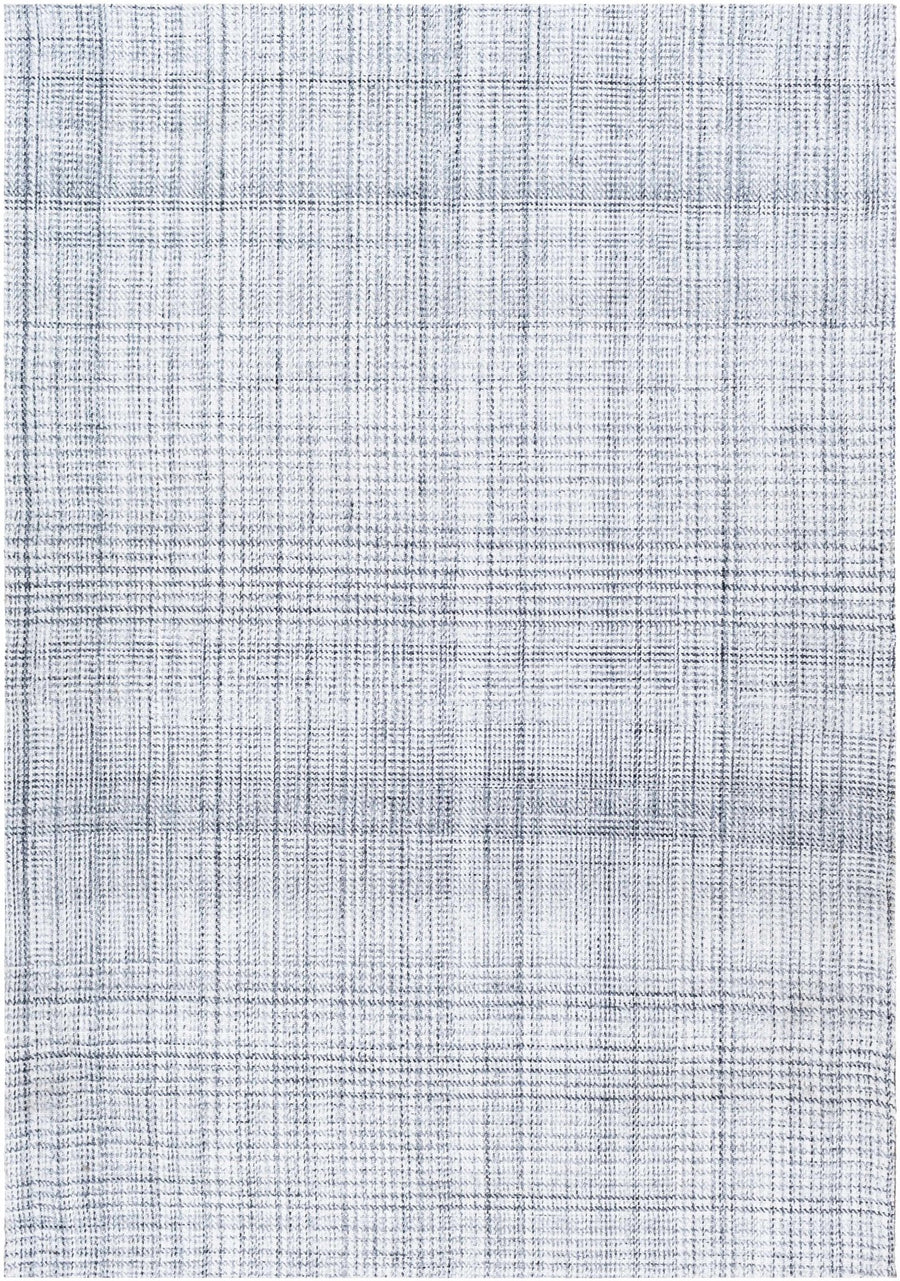 Lubna Modern Abstract Gray And Charcoal Area Rug - The Rug Decor