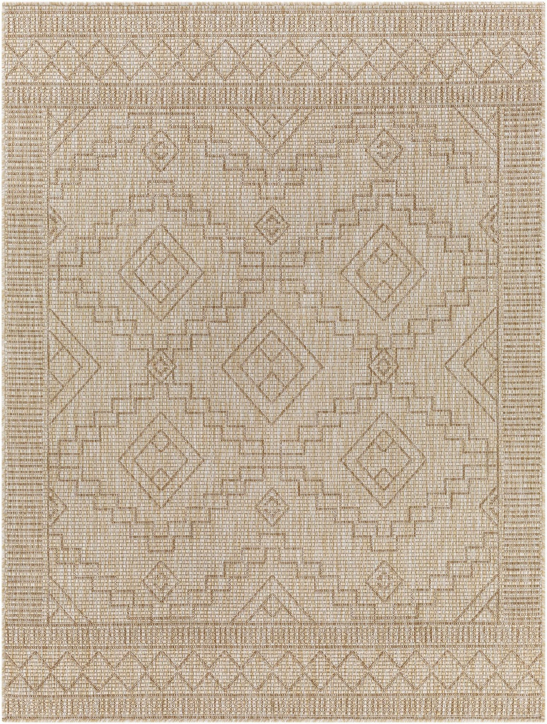 Lucea Traditional style Tan And Beige Rug - The Rug Decor