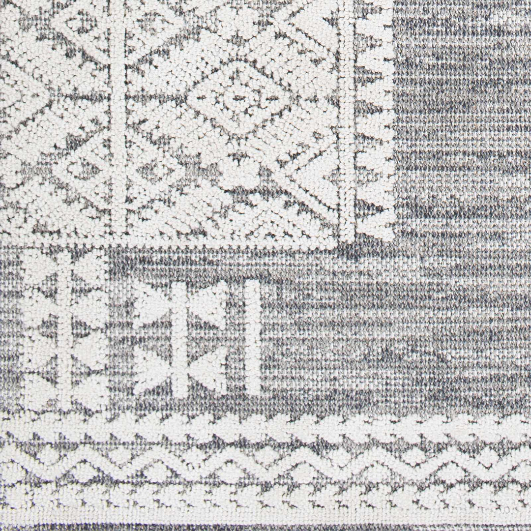 Luddenham Modern Style Ivory And Gray Area Rug - The Rug Decor