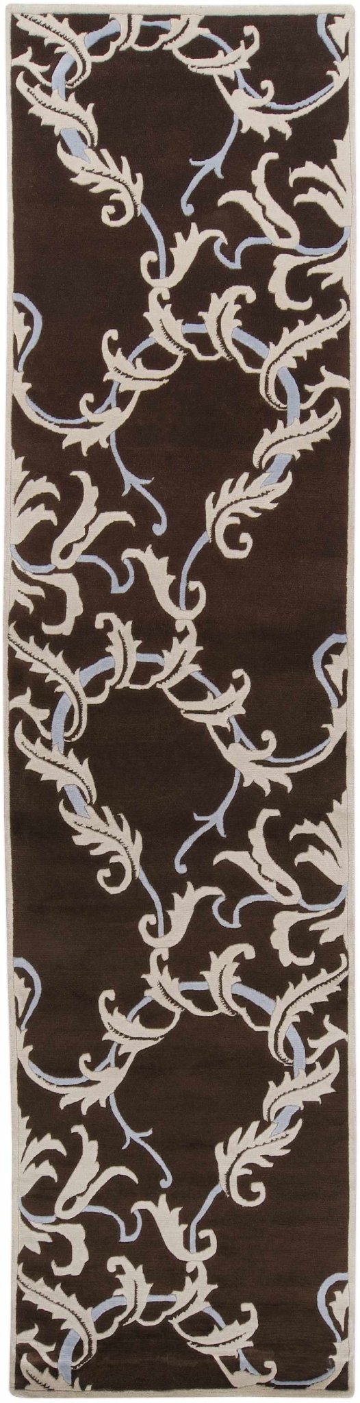 Ludlam Contemporary Brown And Gray Area Rug - The Rug Decor