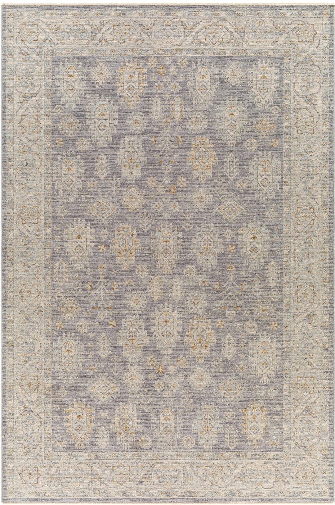 Luka Traditional Style Beige And Gray Area Rug - The Rug Decor