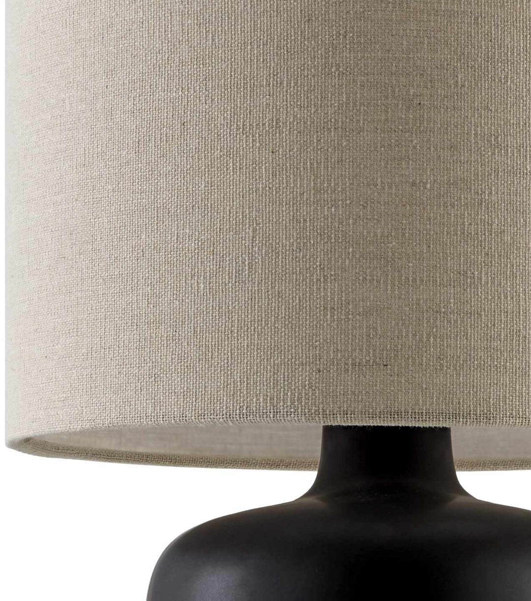 Lumellogno Black Modern Ceramic Table Lamp - The Rug Decor