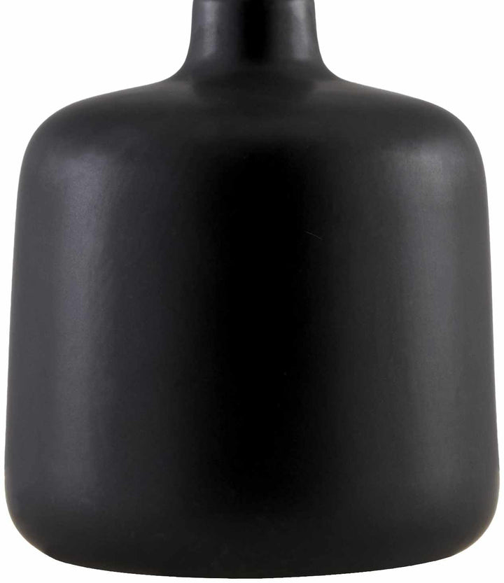 Lumellogno Black Modern Ceramic Table Lamp - The Rug Decor