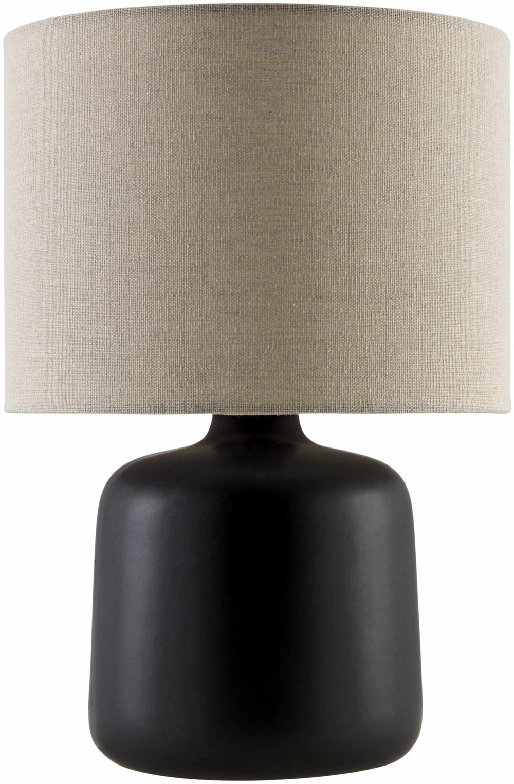 Lumellogno Black Modern Ceramic Table Lamp - The Rug Decor