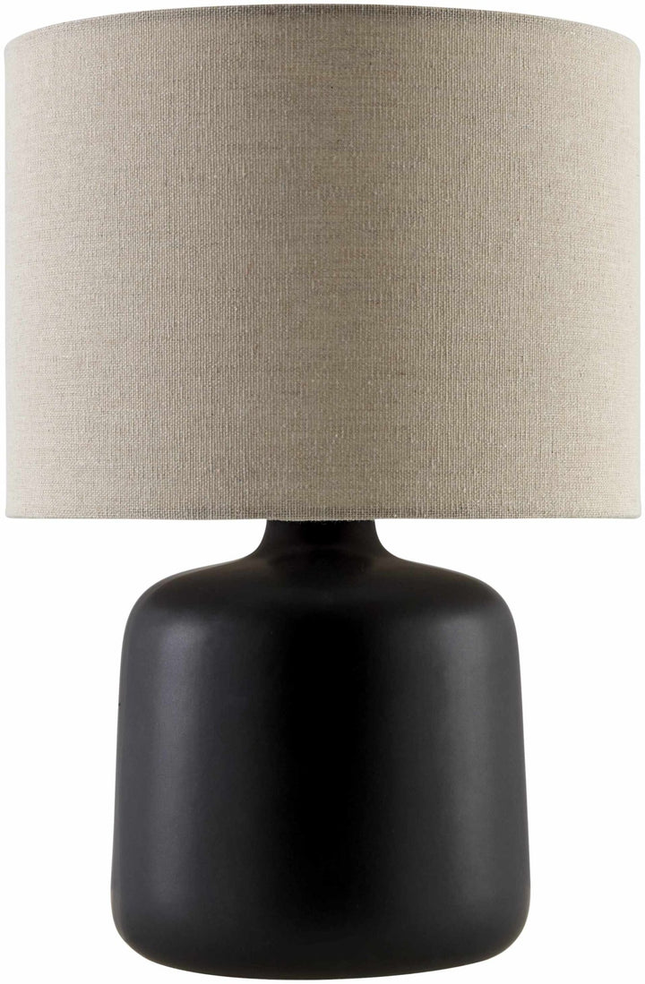 Lumellogno Black Modern Ceramic Table Lamp - The Rug Decor