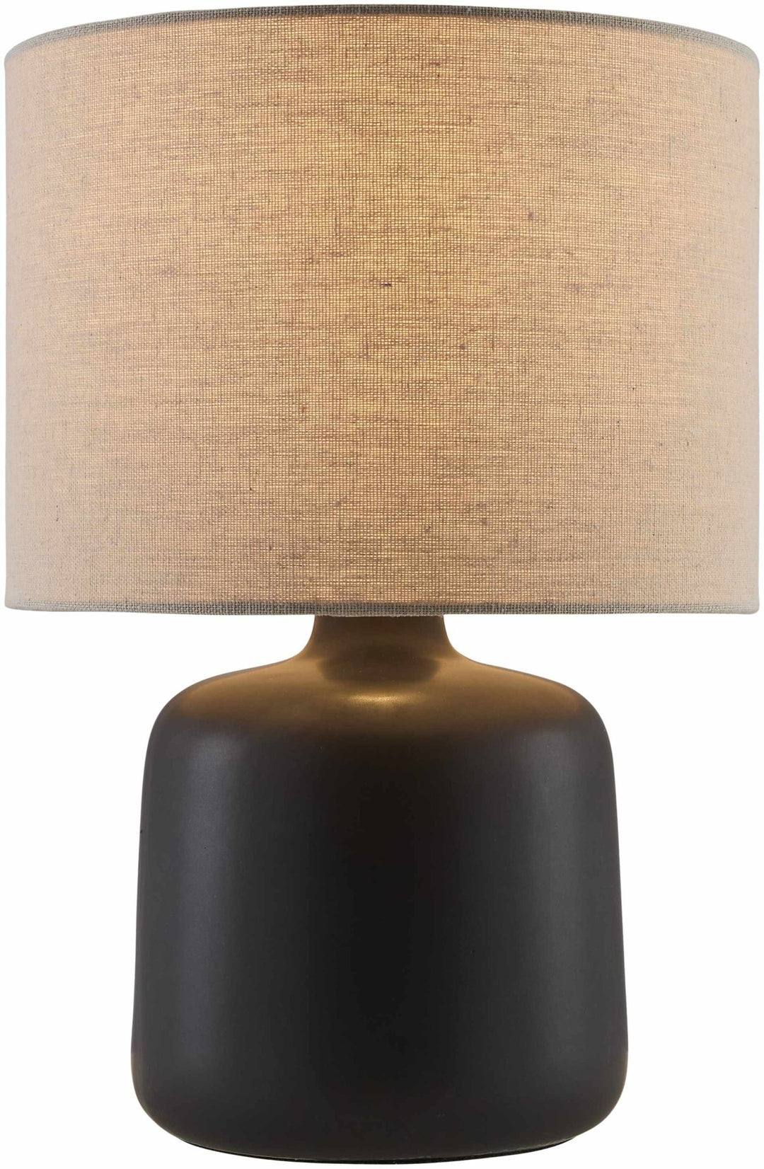 Lumellogno Black Modern Ceramic Table Lamp - The Rug Decor
