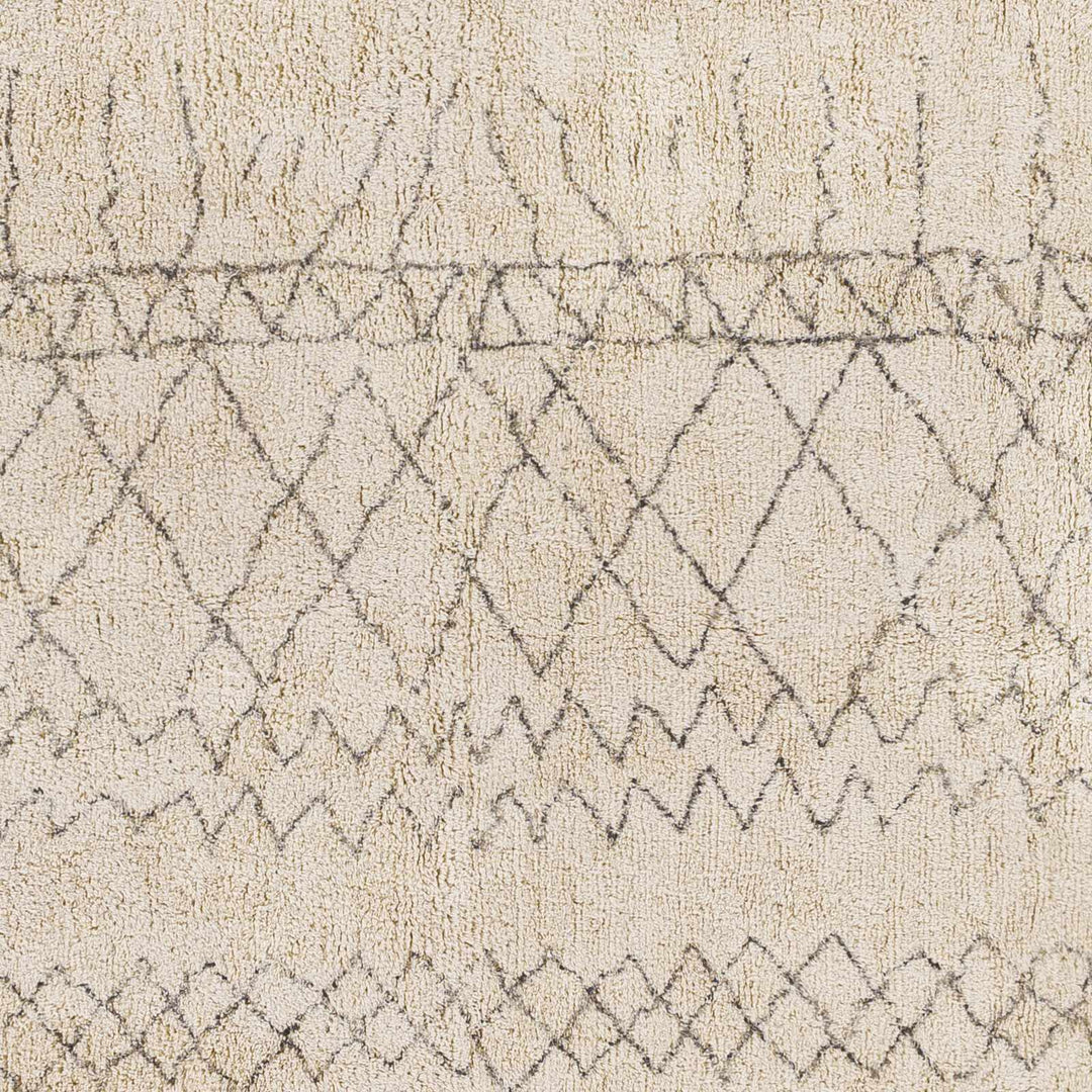 Luncarty Modern Geometrical Design Ivory Hand Woven Area Rug - The Rug Decor