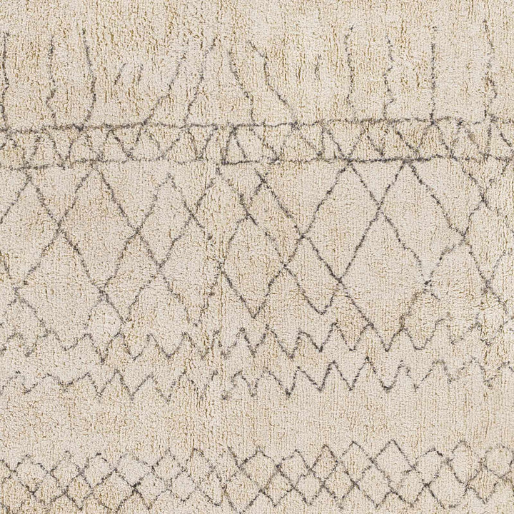 Luncarty Modern Geometrical Design Ivory Hand Woven Area Rug - The Rug Decor