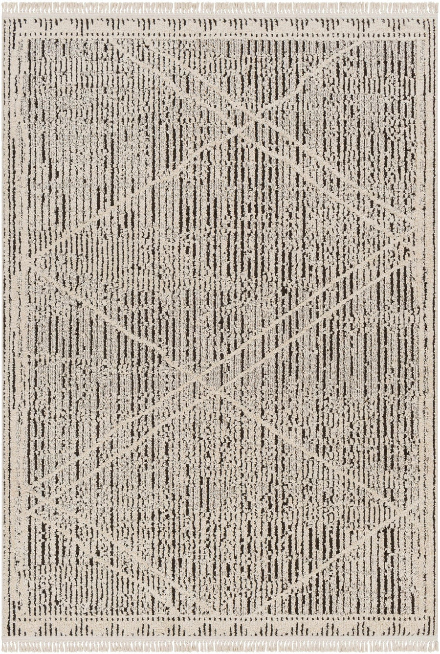Luuk Beige And Gray Contemporary Style Area Rug - The Rug Decor