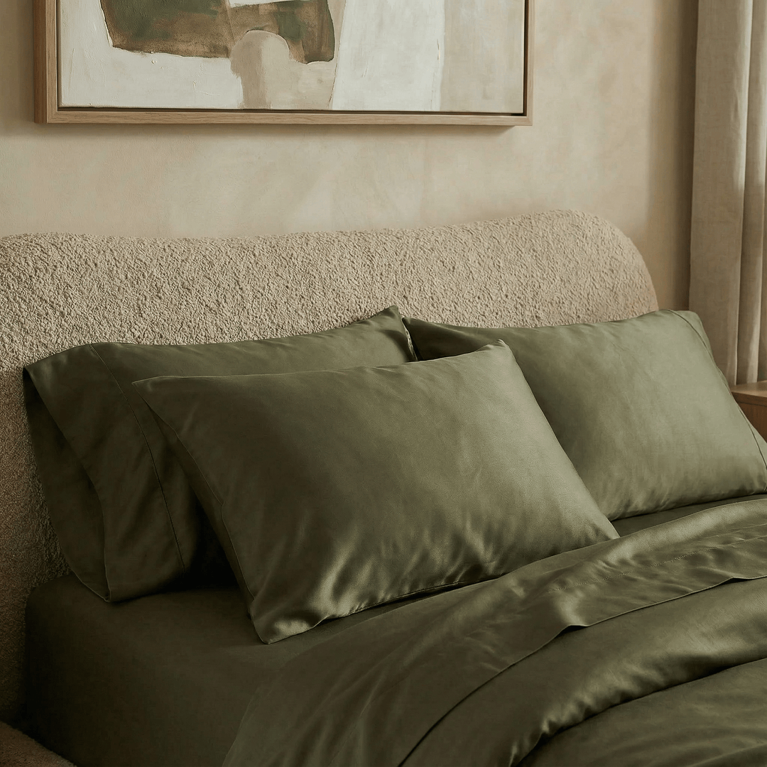 Luxe CleanBamboo® Sateen Pillowcase Set - The Rug Decor