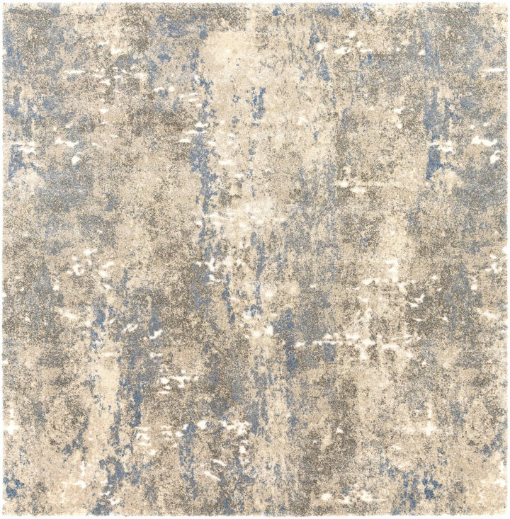 Machine Woven Beige Contemporary Style Rug - The Rug Decor