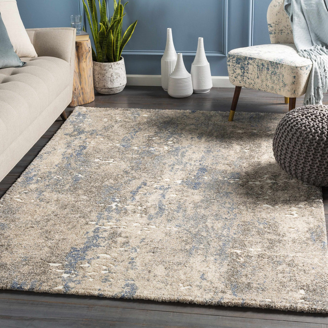 Compentary Style Rug Machine Woven Beige Contemporary Style Rug – The Rug Decor