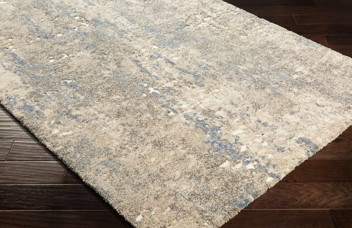 Machine Woven Beige Contemporary Style Rug - The Rug Decor