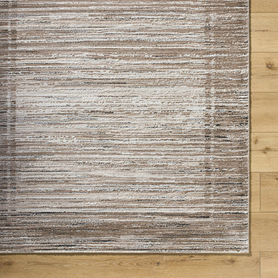 Machine Woven Brown Contemporary Style Area Rug - The Rug Decor