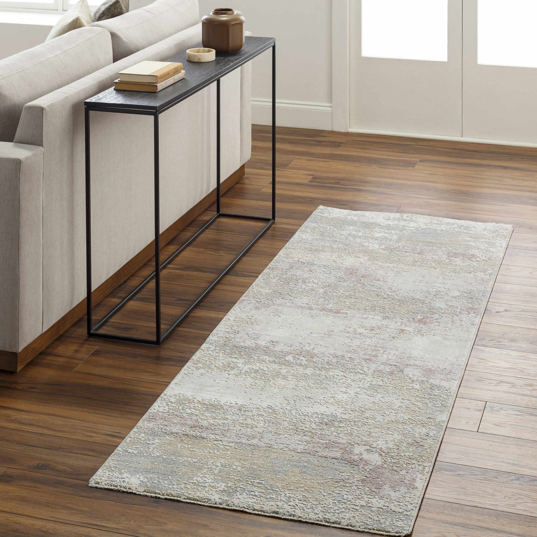 Machine Woven Brown Contemporary Style Rug - The Rug Decor