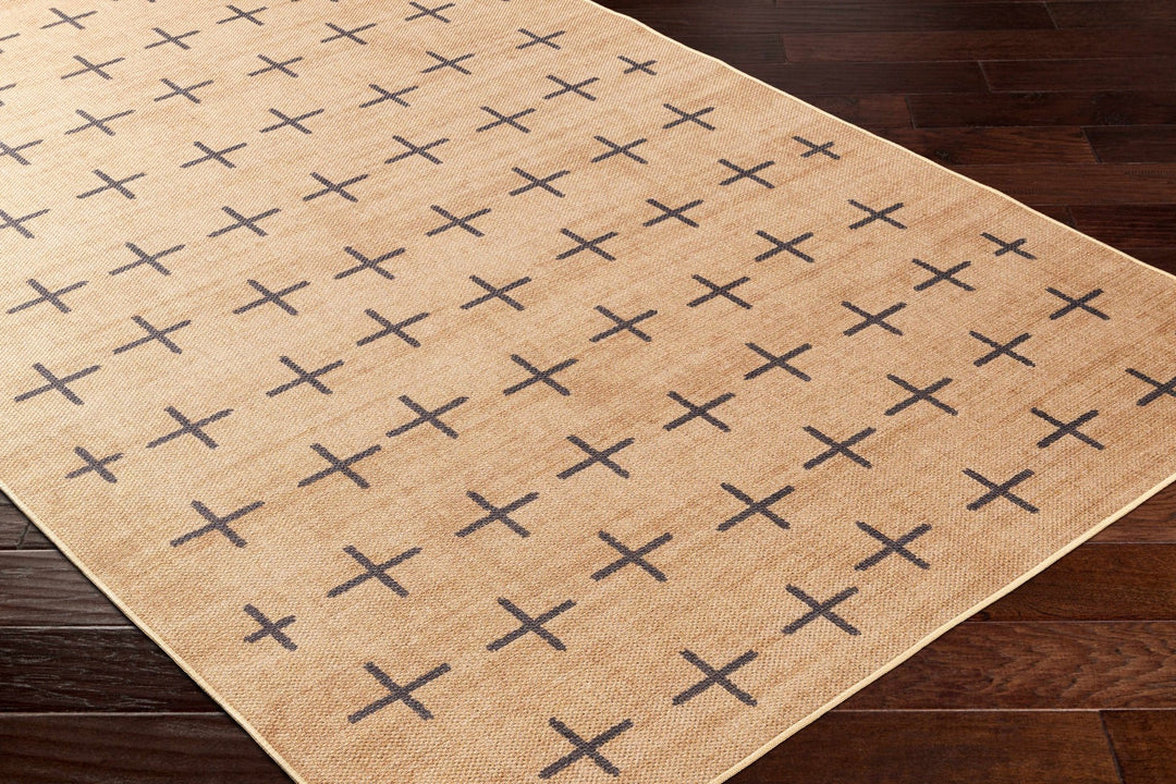 Machine Woven Brown Modern Style Area Rug - The Rug Decor