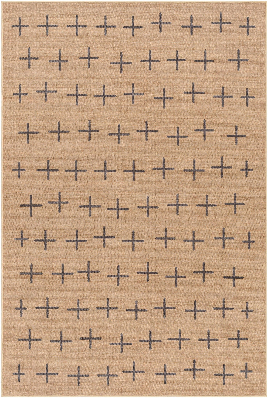 Machine Woven Brown Modern Style Area Rug - The Rug Decor