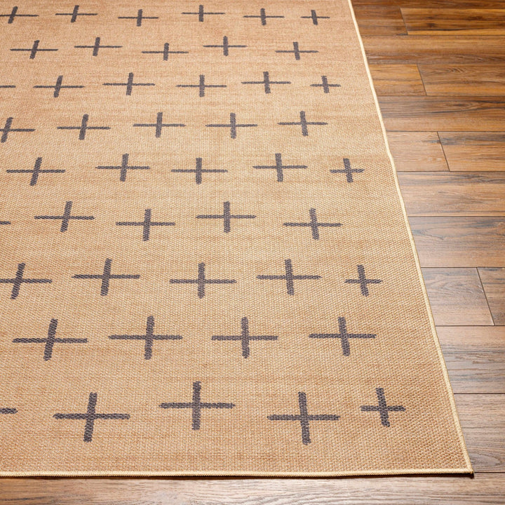 Machine Woven Brown Modern Style Area Rug - The Rug Decor