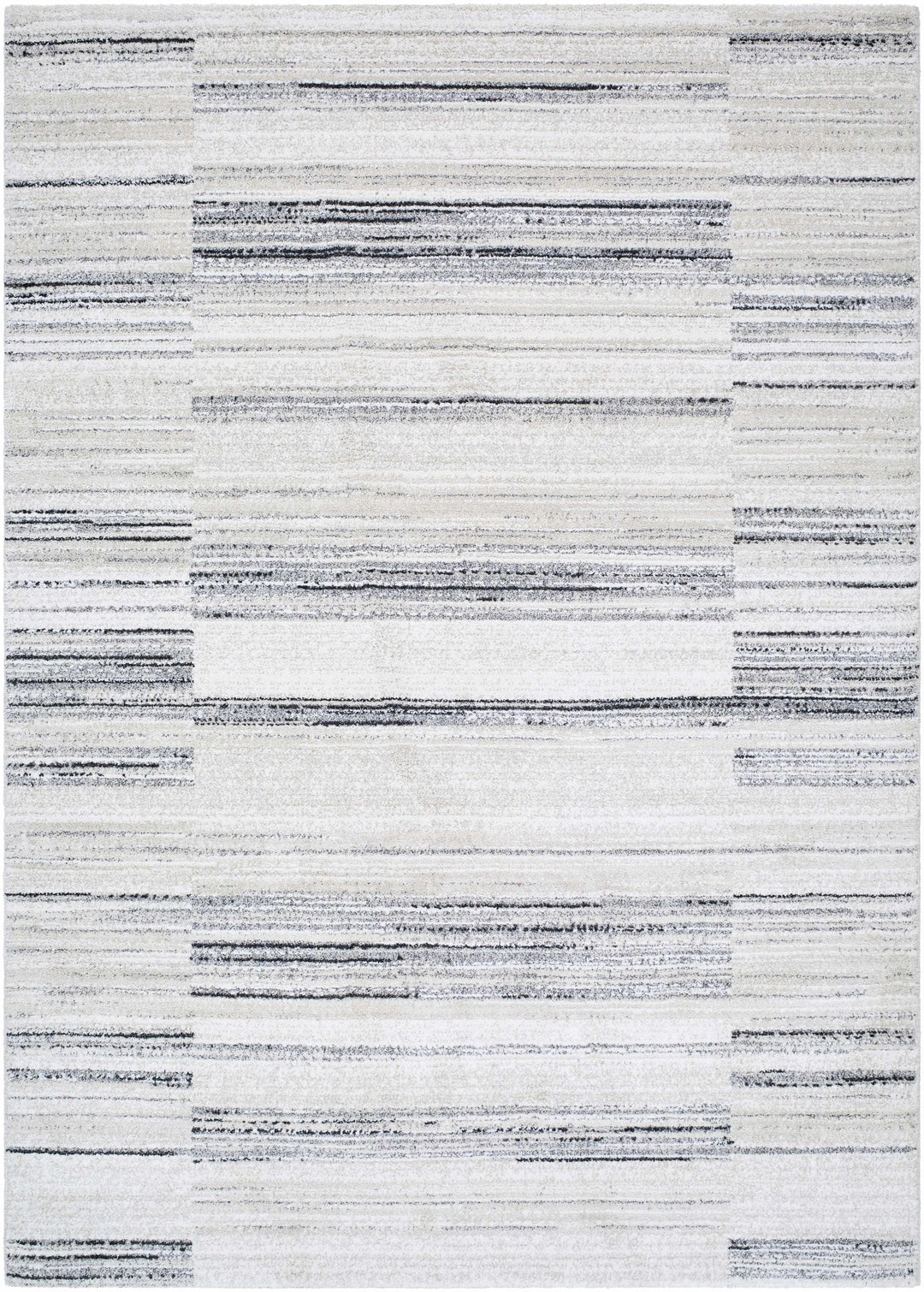 Machine Woven Contemporary Style Cream And Beige Rug - The Rug Decor