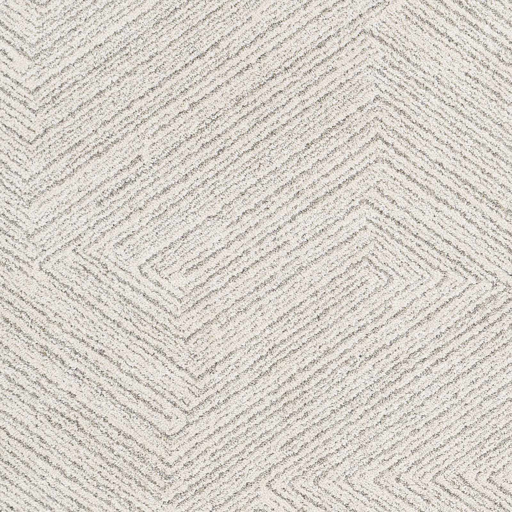 Machine Woven Cream And Beige Contemporary Style Rug - The Rug Decor
