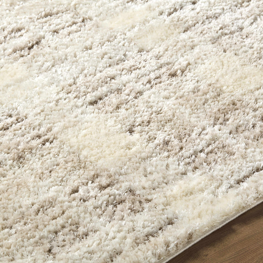 Machine Woven Cream Modern Geometrical Pattern Area Rug - The Rug Decor