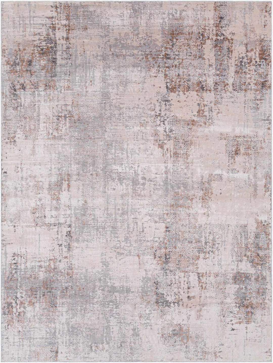 Machine Woven Gray Contemporary Style Rug - The Rug Decor