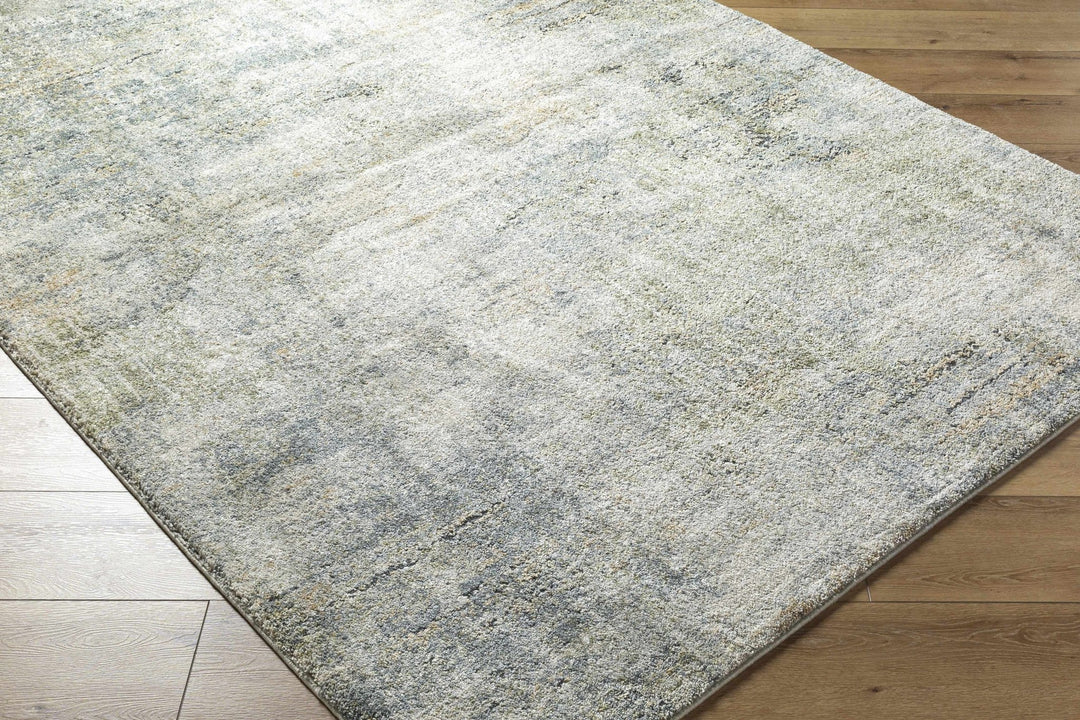 Machine Woven Olive Contemporary Style Rug - The Rug Decor