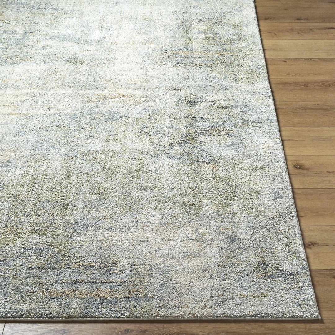 Machine Woven Olive Contemporary Style Rug - The Rug Decor