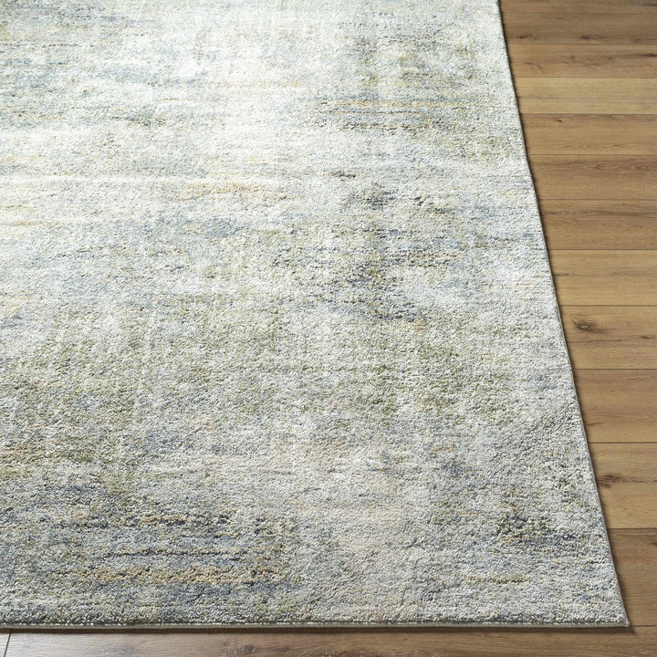 Machine Woven Olive Contemporary Style Rug - The Rug Decor