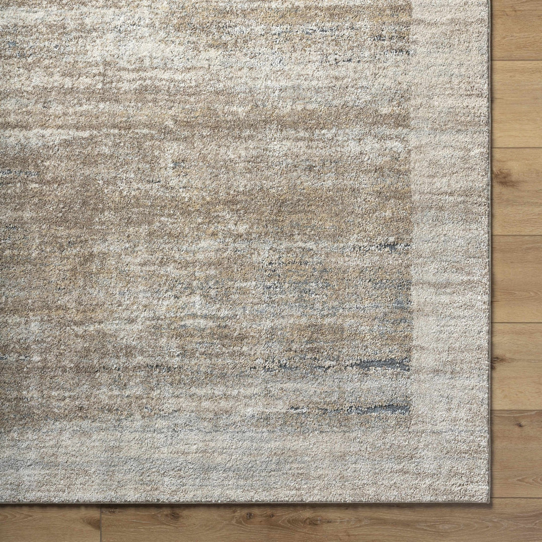 Machine Woven Tan Contemporary Style Rug - The Rug Decor