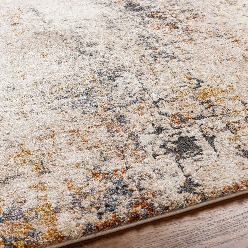 Machine Woven Tan Contemporary Style Rug - The Rug Decor