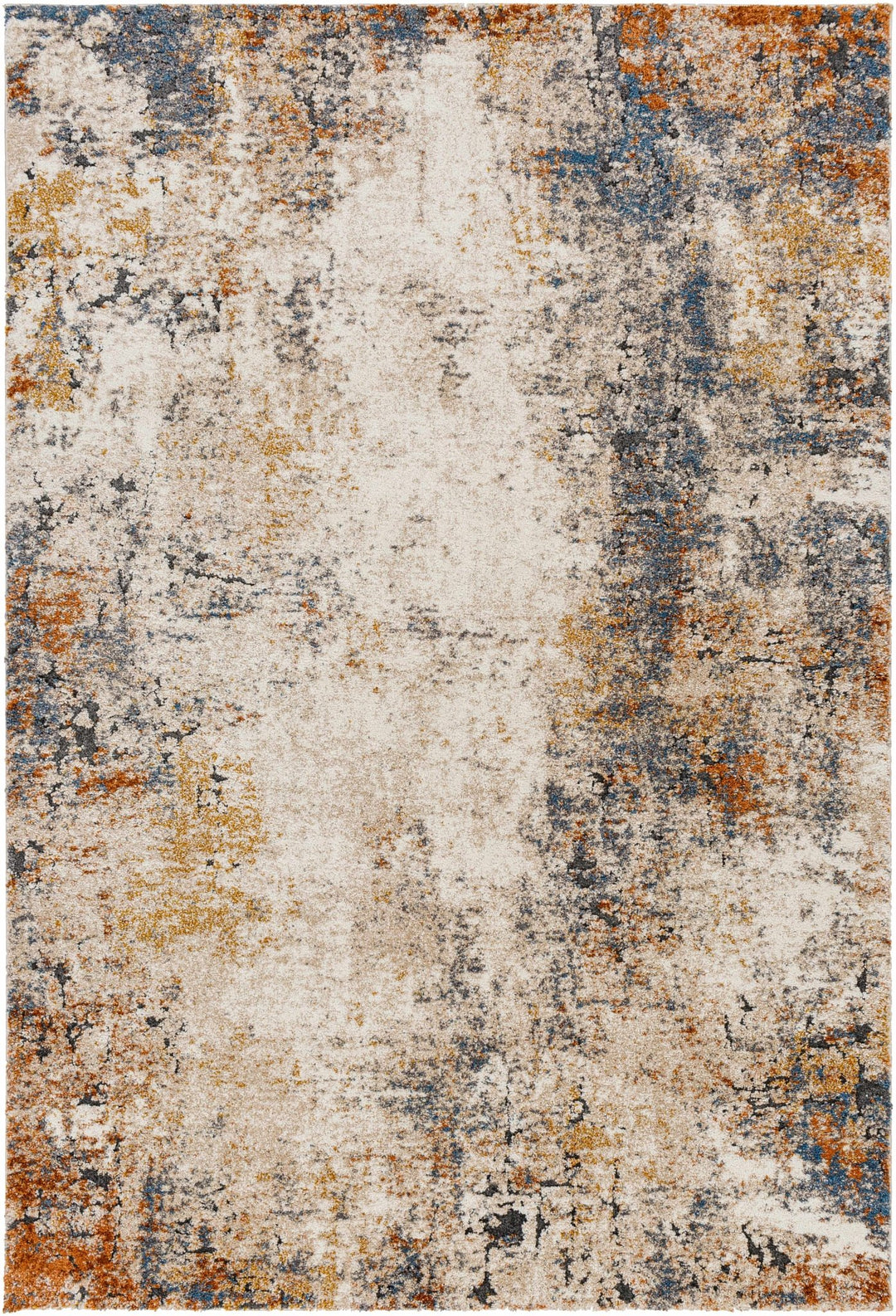 Machine Woven Tan Contemporary Style Rug - The Rug Decor