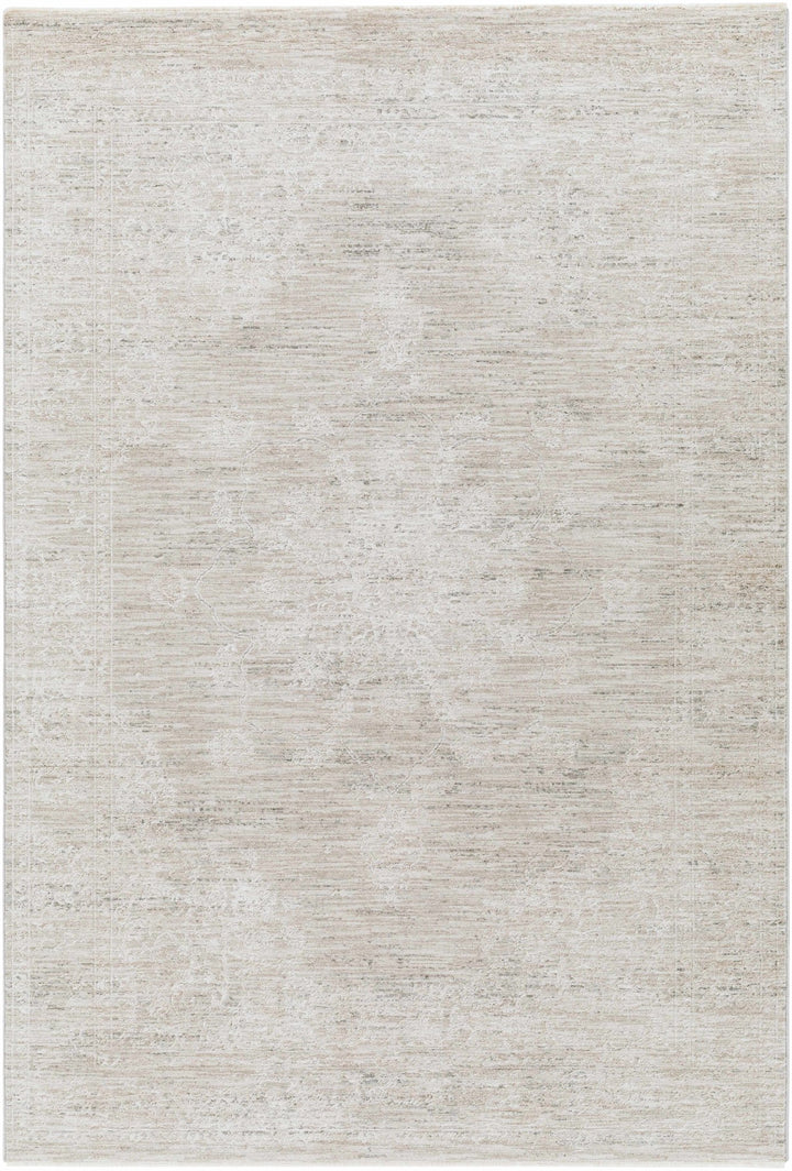 Machine Woven Transitional Style Taupe, Gray Rug - The Rug Decor