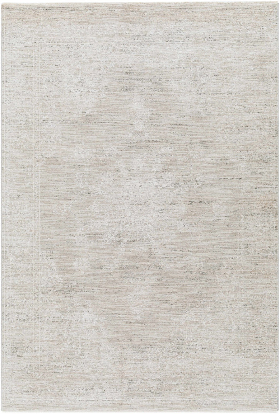 Machine Woven Transitional Style Taupe, Gray Rug - The Rug Decor