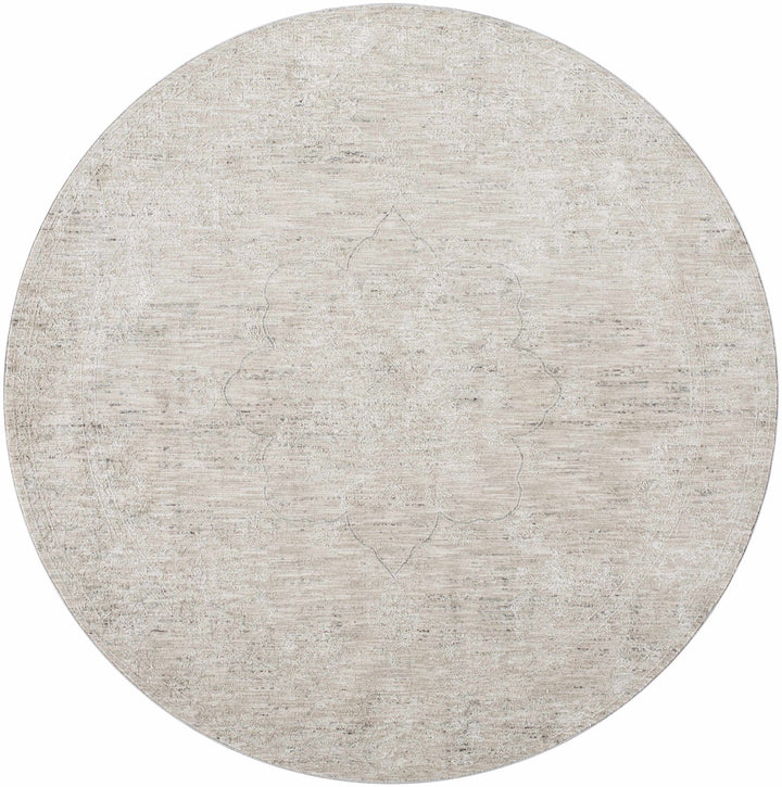 Machine Woven Transitional Style Taupe, Gray Rug - The Rug Decor