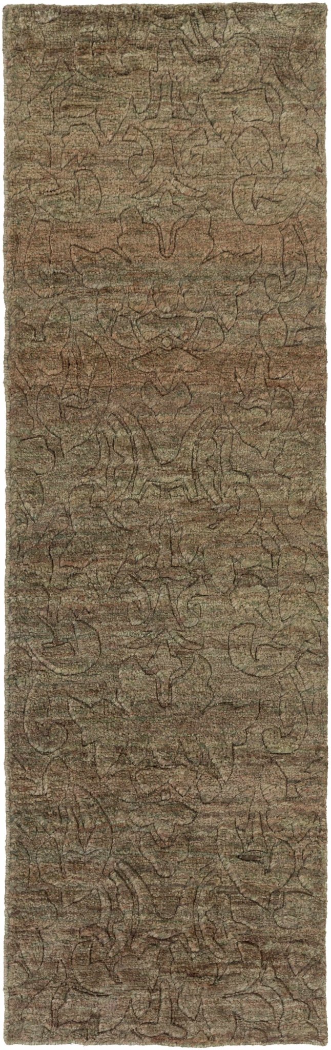 Macungie Contemporary Transitional Brown Jute Rug - The Rug Decor