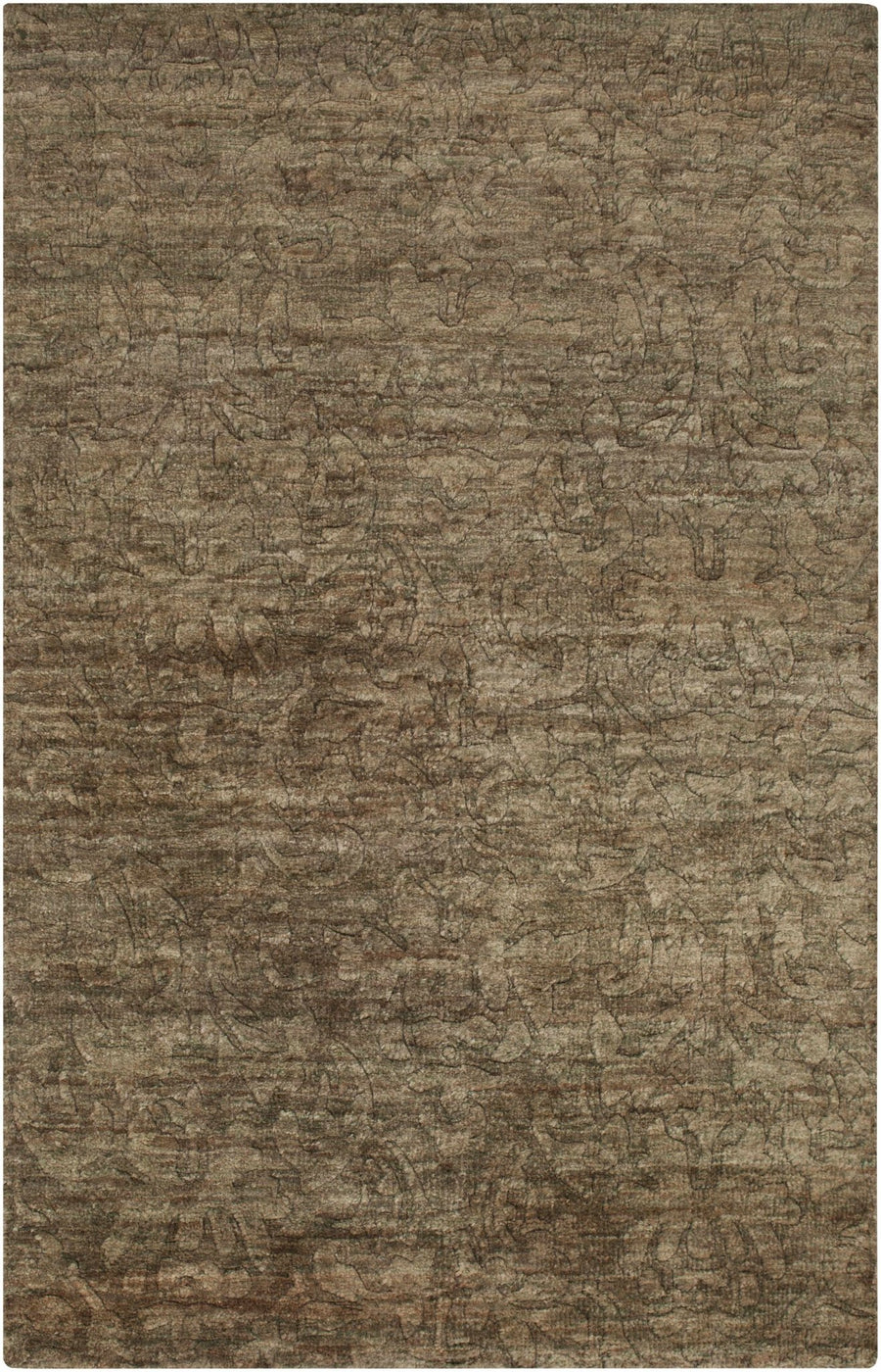 Macungie Contemporary Transitional Brown Jute Rug - The Rug Decor
