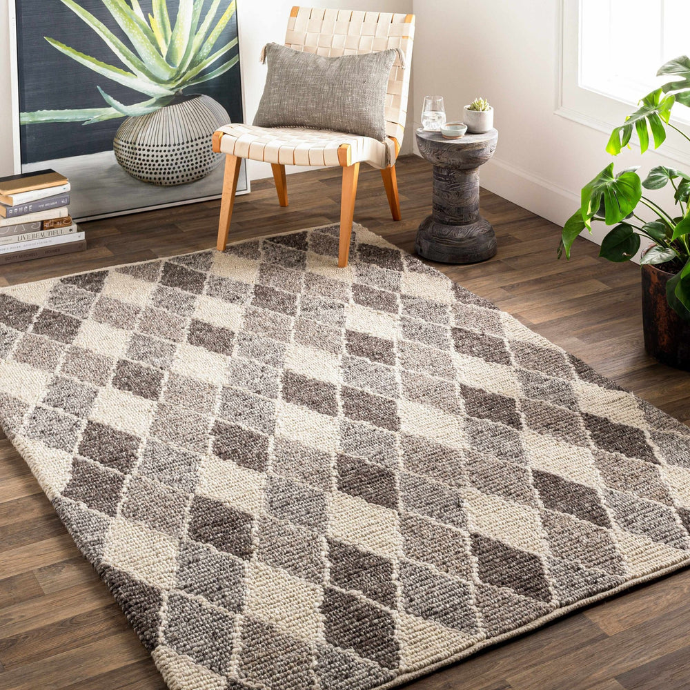 Madden Contemporary Gray And Charcoal Premium Rug - The Rug Decor