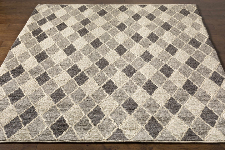 Madden Contemporary Gray And Charcoal Premium Rug - The Rug Decor