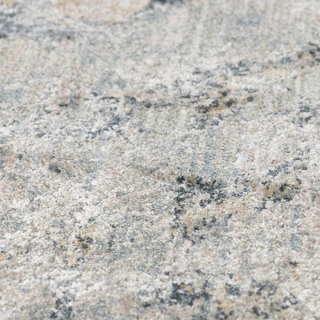 Maddington Gray And Blue Modern Abstract Design Area Rug - The Rug Decor